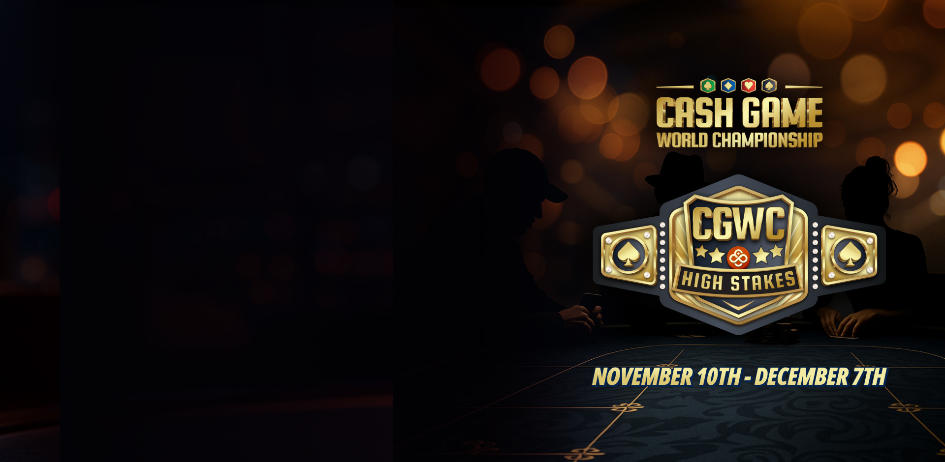 CoinPoker 2025 年度<br />
高额现金桌世界锦标赛