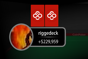Riggedeck（+229,959ドル）