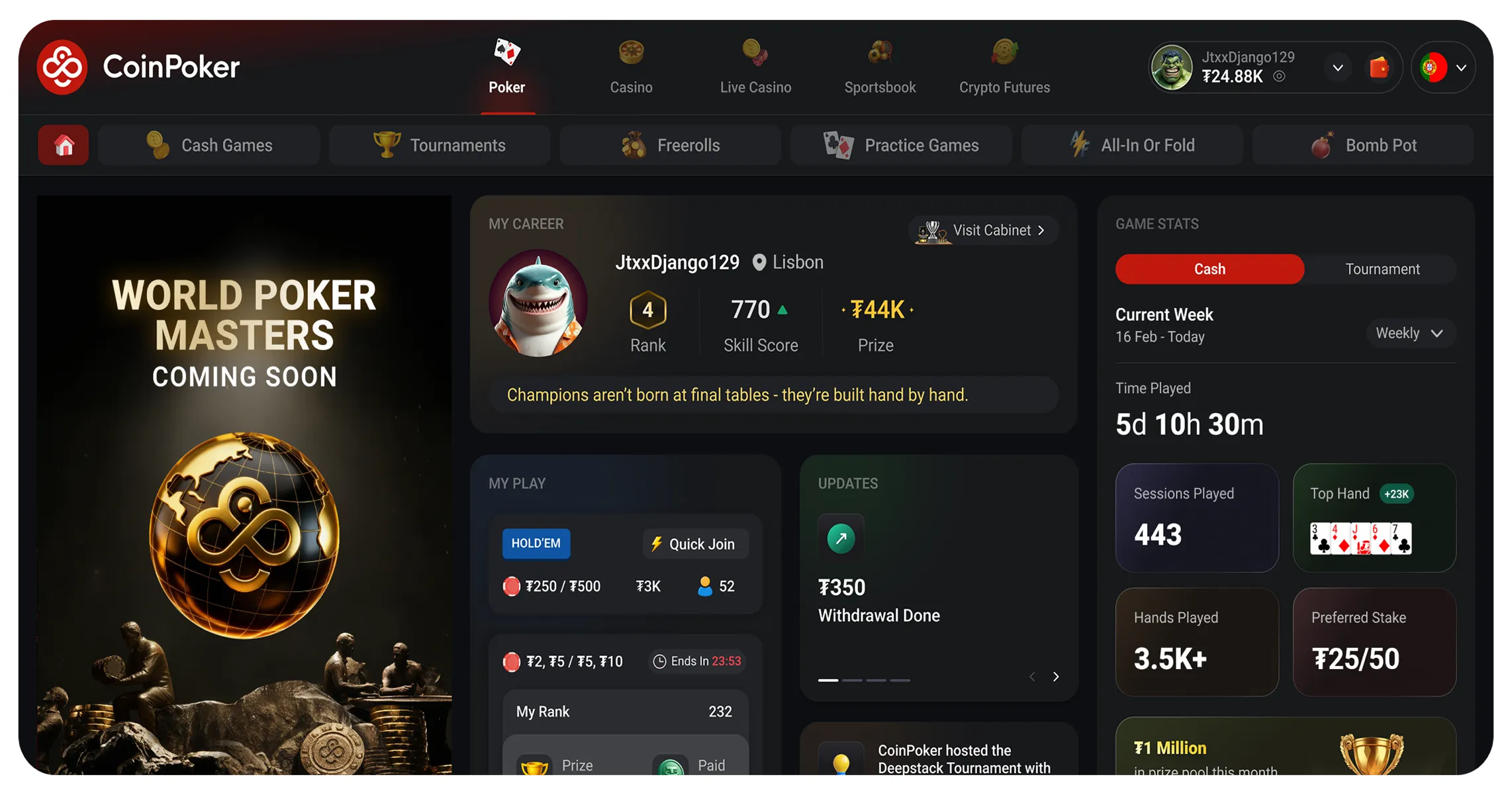 CoinPoker App Preview