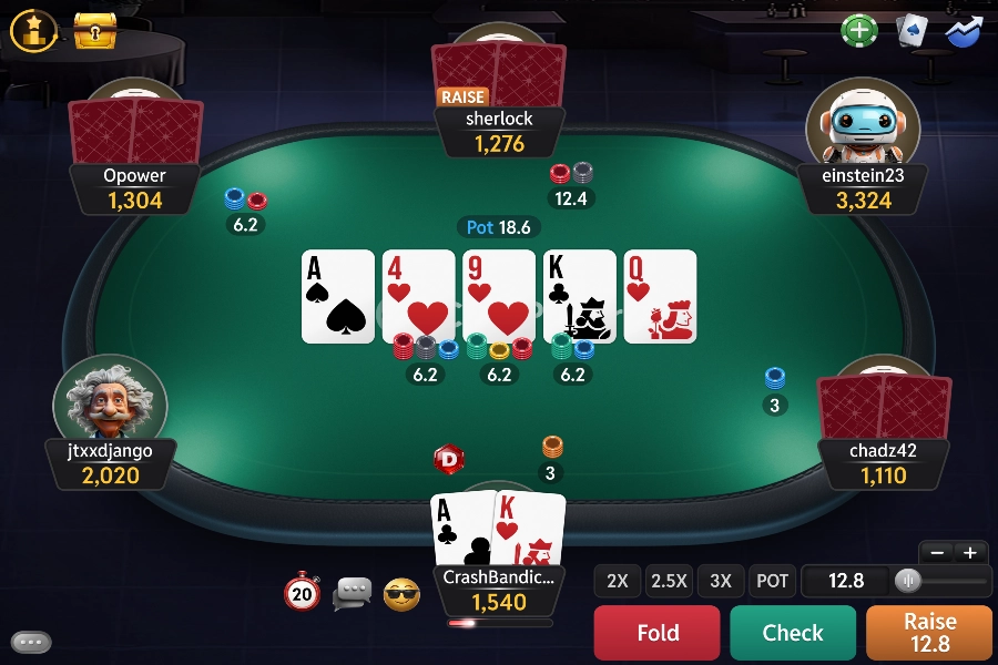 24時間年中無休のキャッシュゲーム