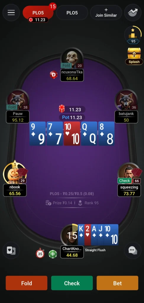 5카드 & 6카드 PLO