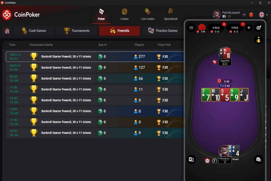 Trò chơi Poker miễn phí