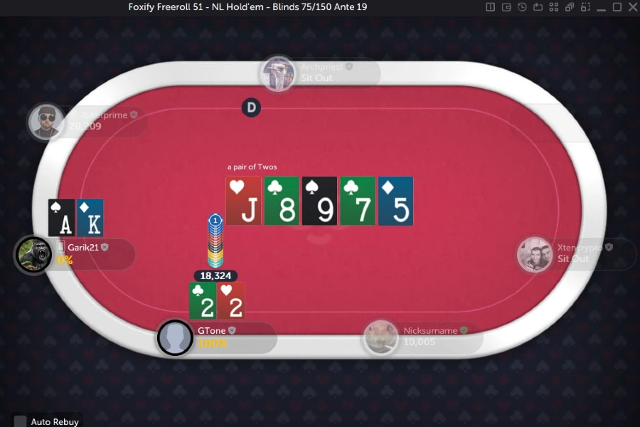 Freeroll & Centroll Thường Xuyên