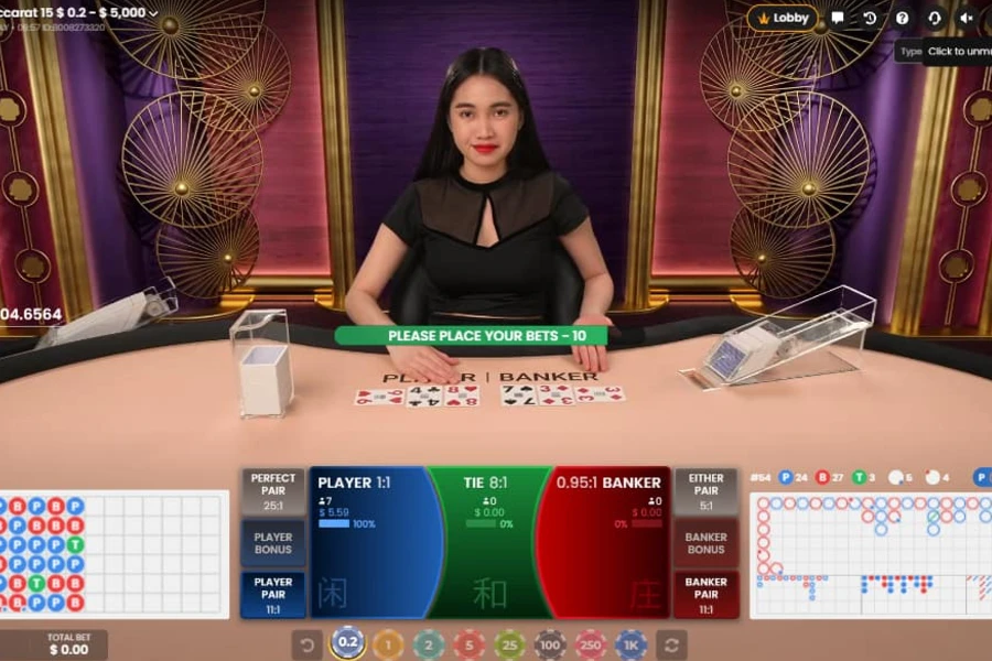 Baccarat tiền điện tử