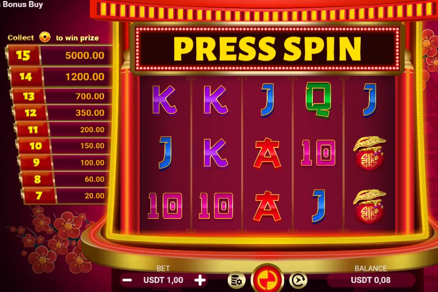 A game of Bonus Buy Buddha Slots on CoinPoker Casino.