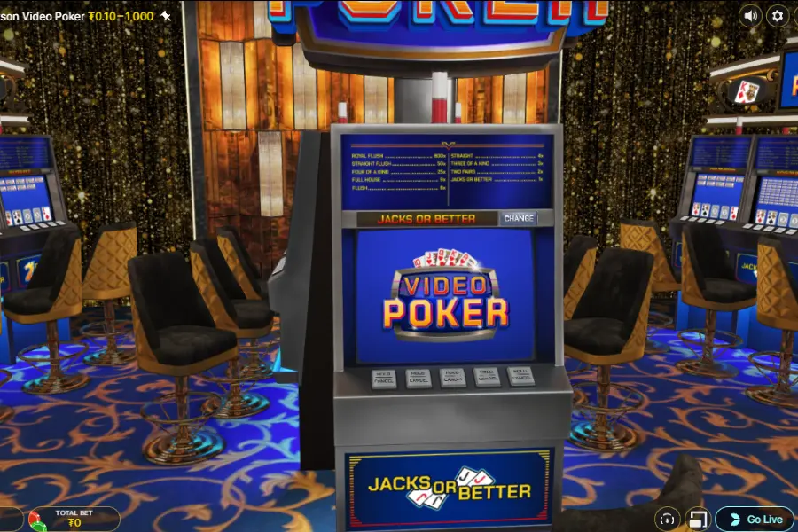 The Jacks or Better Video Poker game online at CoinPoker.