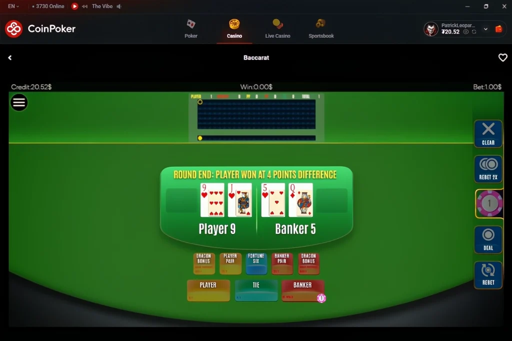 Crypto Baccarat