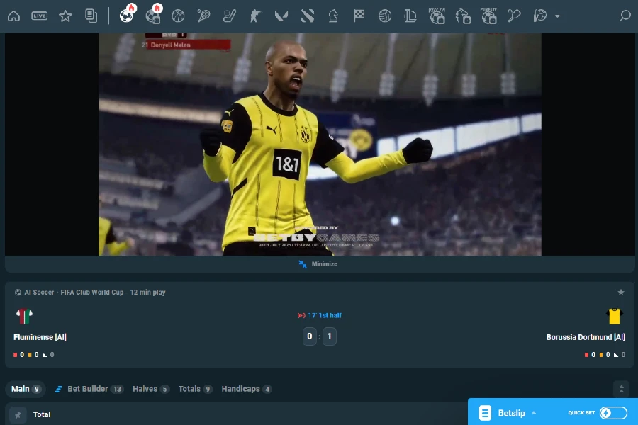 Live Updates & The Best Odds