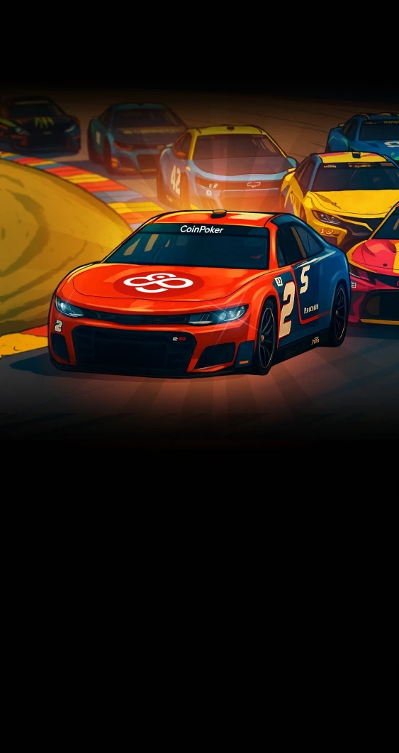 Bet on NASCAR Races Online at CoinPoker