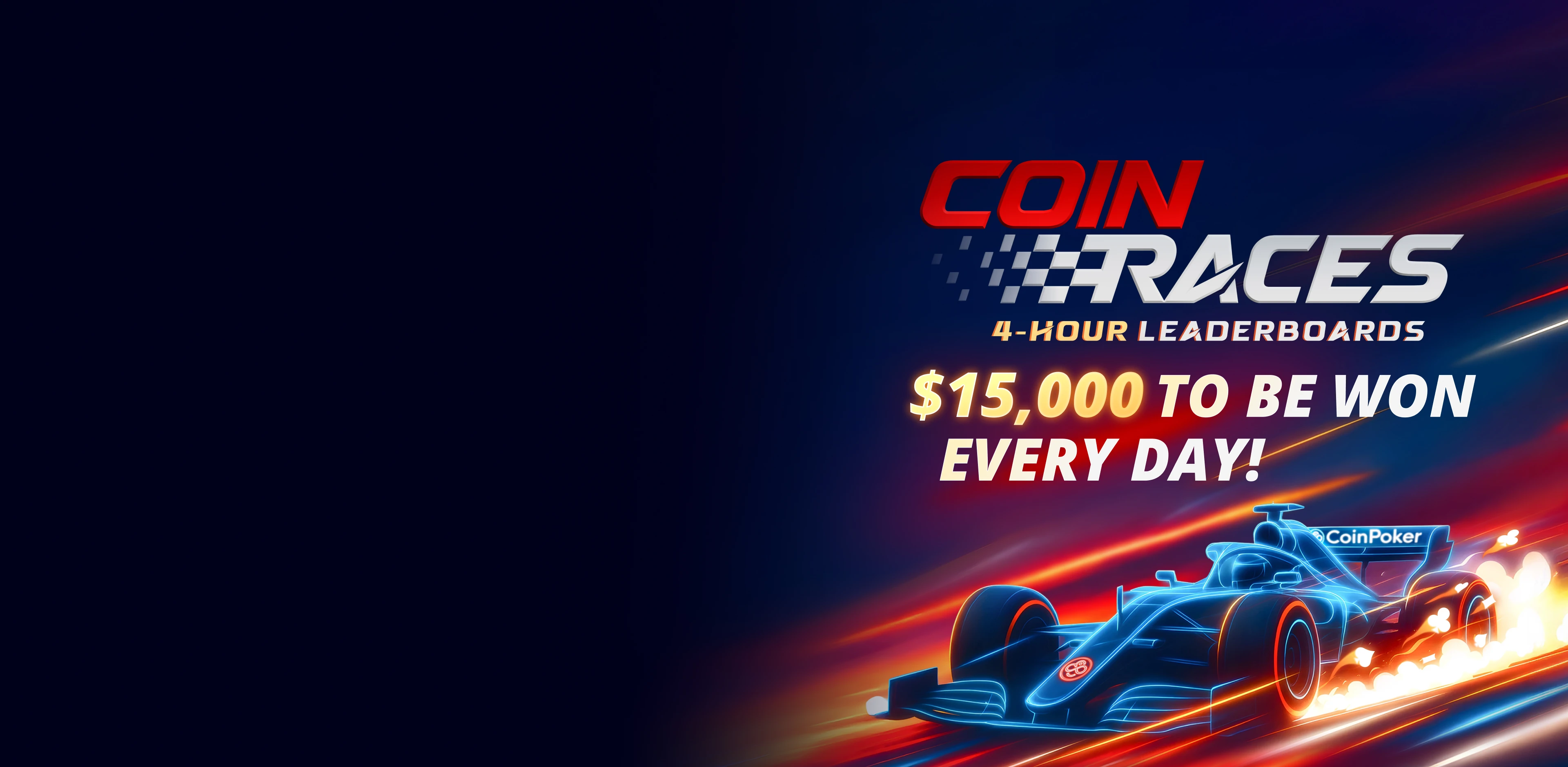 CoinRaces: Our $15,000 Daily Cash Game Leaderboards