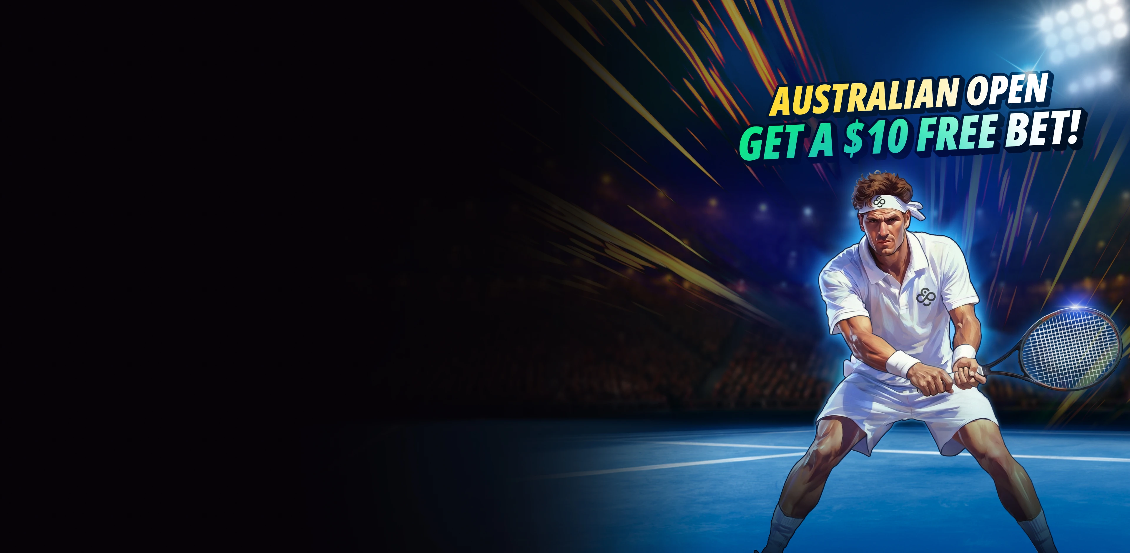Australian Open: Bet $20+, Get a $10 Free Bet