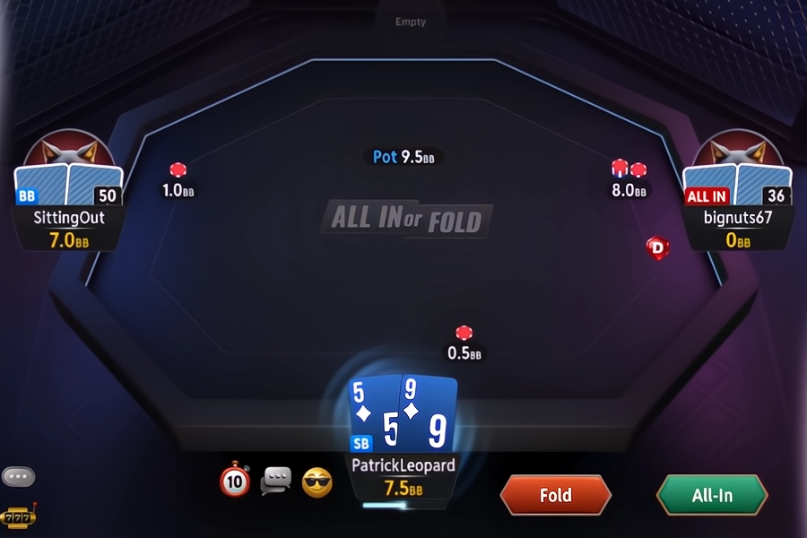 Make Your Decision: All-In or Fold?