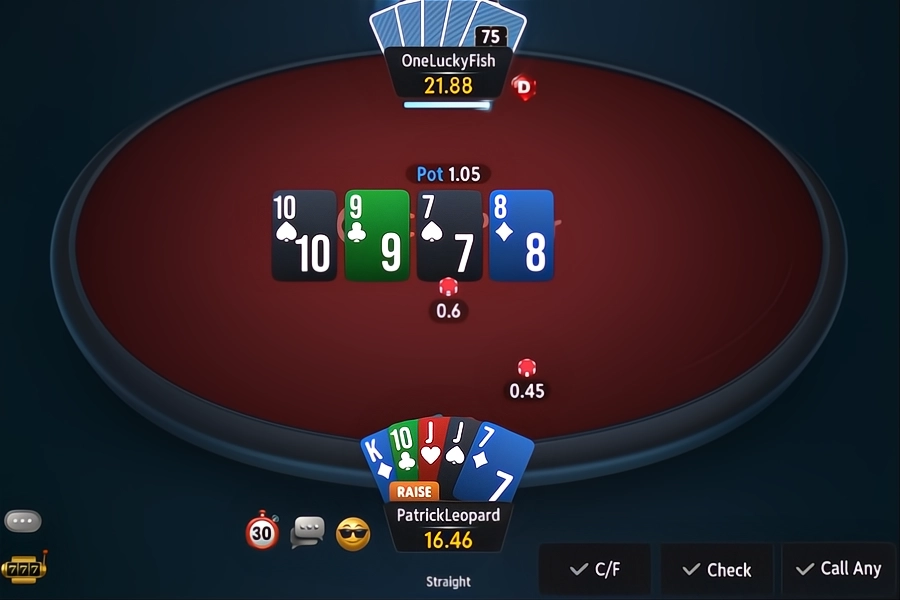 Heads-Up PLO5 Cash Games